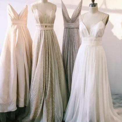 Charming Prom Dresses, A-line Spaghetti Straps..