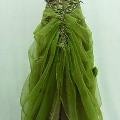 P1535 Lace Prom Dress,green Evening Dress,fashion..
