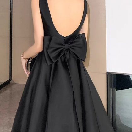 P1591 Black Little Evening Dress Prom Dress