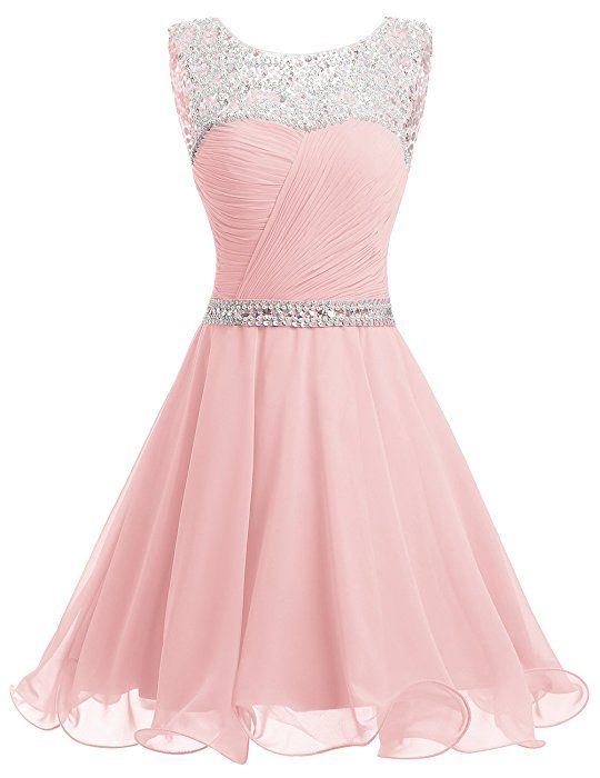 Short Chiffon Crystal Homecoming Dress,fashion Homecoming Dress,sexy Party Dress,custom Made Evening Dress,h1461